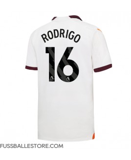 Günstige Manchester City Rodri Hernandez #16 Auswärtstrikot 2023-24 Kurzarm